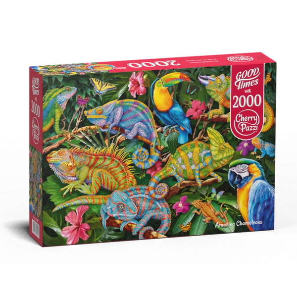 Cherry Pazzi 50101 Amazing Chameleons 2000pc Jigsaw Puzzle