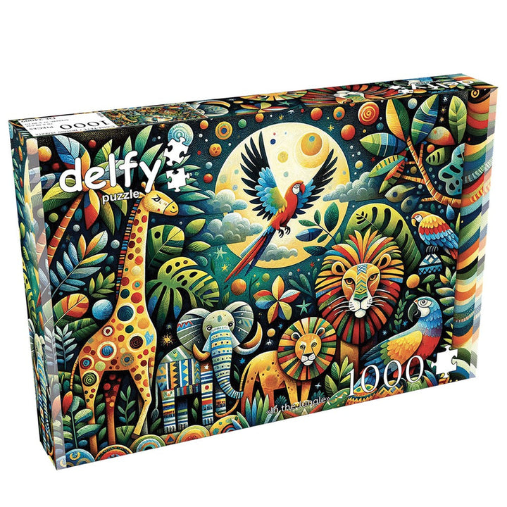 Delfy In The Jungle 1000pc Jigsaw Puzzle