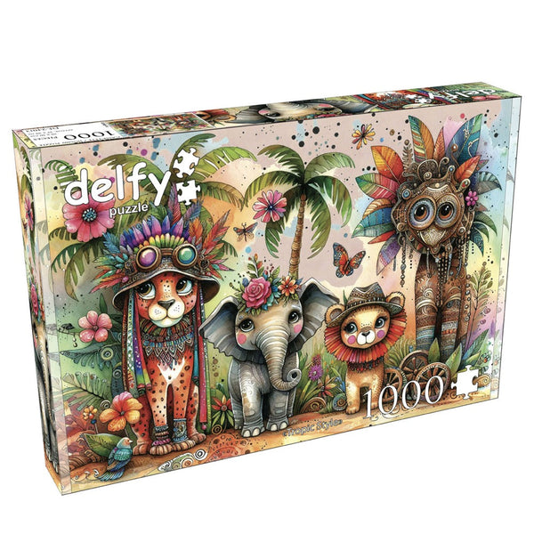 Delfy Tropic Style 1000pc Jigsaw Puzzle