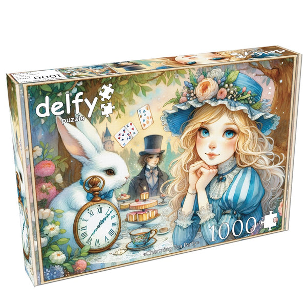 Delfy Charming Tea Party 1000pc Jigsaw Puzzle