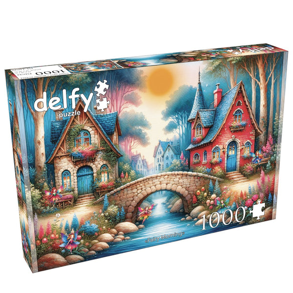 Delfy Fairy Morning 1000pc Jigsaw Puzzle