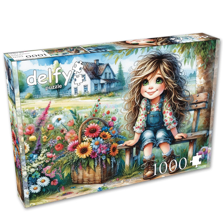 Delfy Summer Day Dreams 1000pc Jigsaw Puzzle