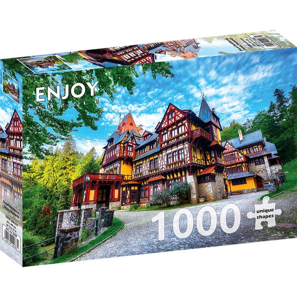 Enjoy 2088 Royal Residence Sinaia Romania 1000pc Jigsaw Puzzle