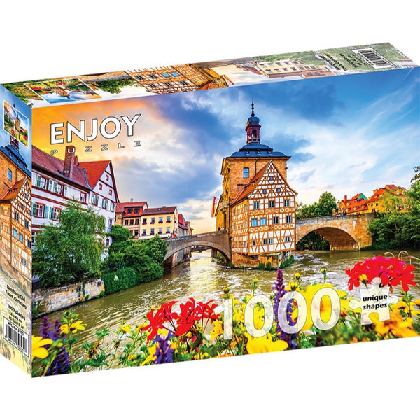 Enjoy 2095 Bamberg Old Town Germany 1000pc Jigsaw Puzzle