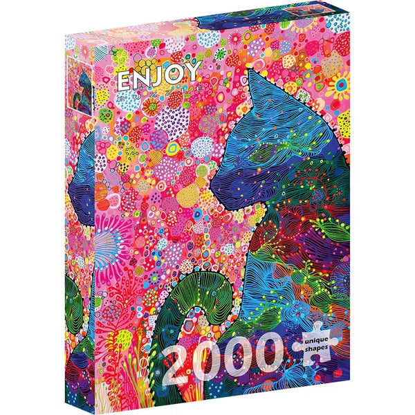 Enjoy 2127 Wandering Cat 2000pc Jigsaw Puzzle