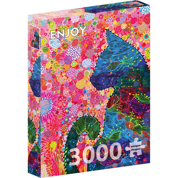 Enjoy 2128 Wandering Cat 3000pc Jigsaw Puzzle