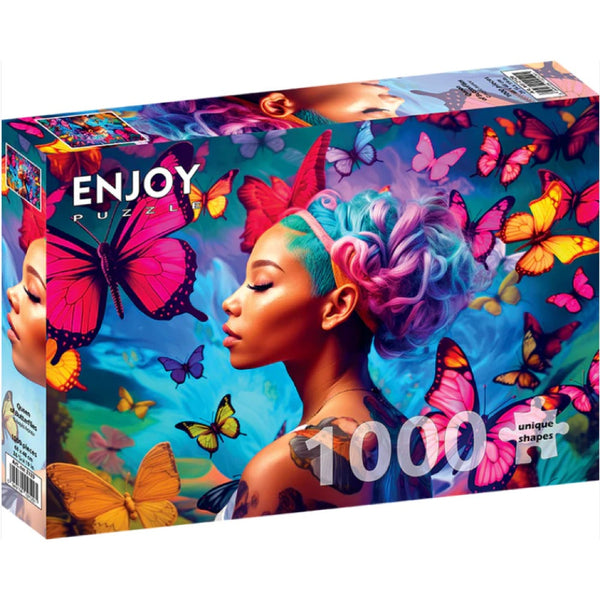 Enjoy 2129 Queen of Butterflies 1000pc Jigsaw Puzzle