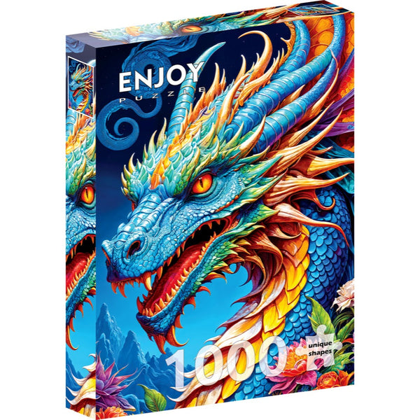 Enjoy 2143 Blue Dragon 1000pc Jigsaw Puzzle