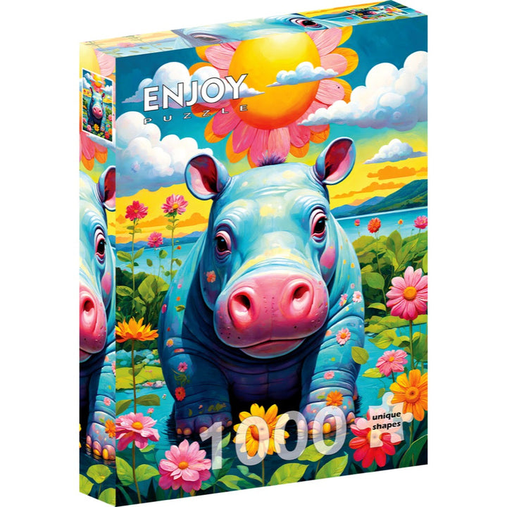 Enjoy 2152 Sunny Hippo 1000pc Jigsaw Puzzle