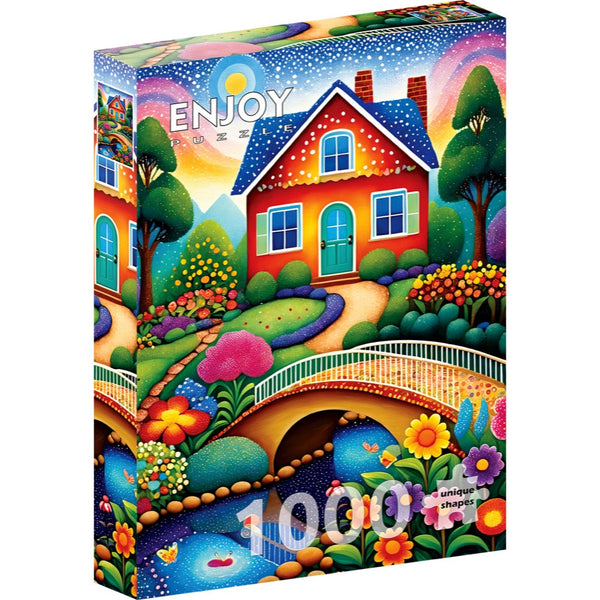 Enjoy 2153 House of Colors 1000pc Jigsaw Puzzle