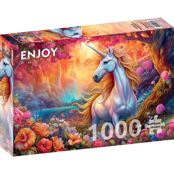 Enjoy 2185 Enchanted Harmony Unicorn 1000pc Jigsaw Puzzle