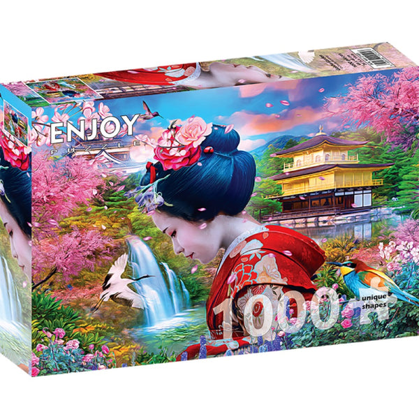 Enjoy 2191 Geisha Garden 1000pc Jigsaw Puzzle