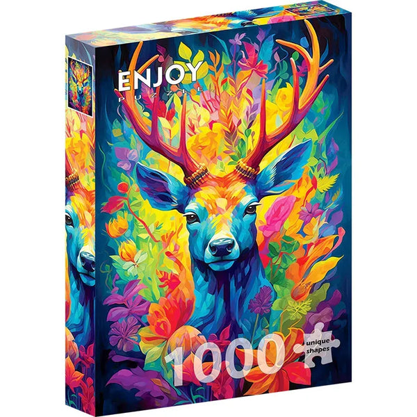 Enjoy 2222 Crowned Stag 1000pc Jigsaw Puzzle