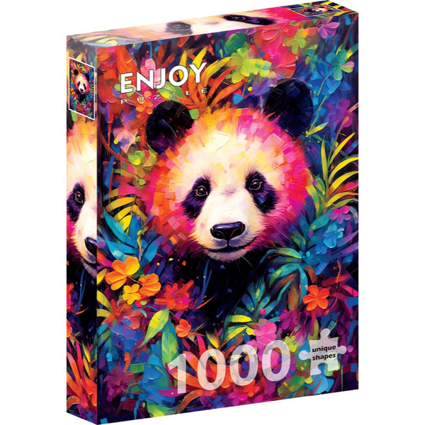 Enjoy 2227 Playful Panda Cub 1000pc Jigsaw Puzzle