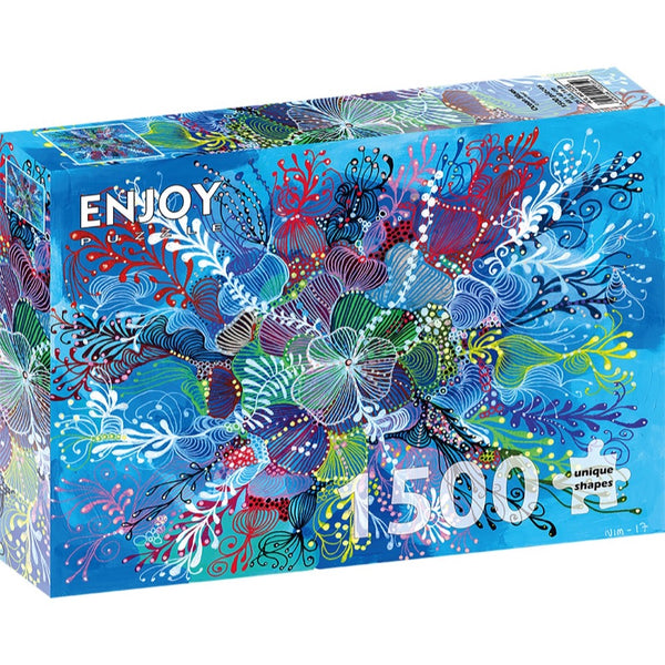 Enjoy 2235 Ocean Blues 1500pc Jigsaw Puzzle