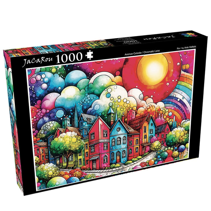 JaCaRou Chromatic Lane 1000pc Jigsaw Puzzle