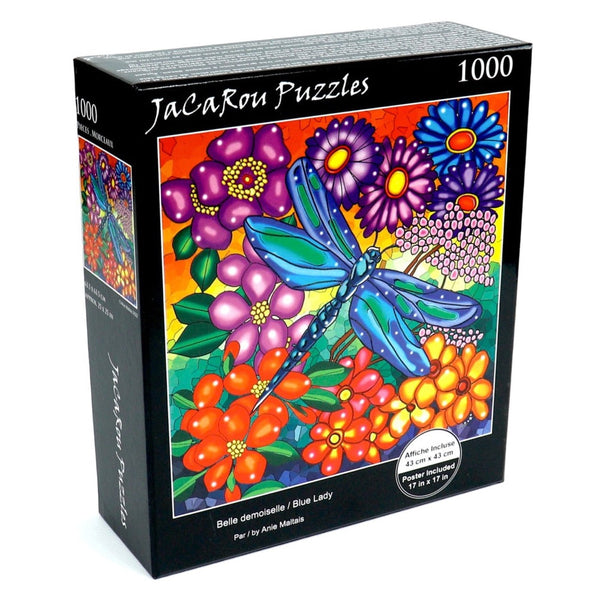 JaCaRou Blue Lady 1000PC Jigsaw Puzzle