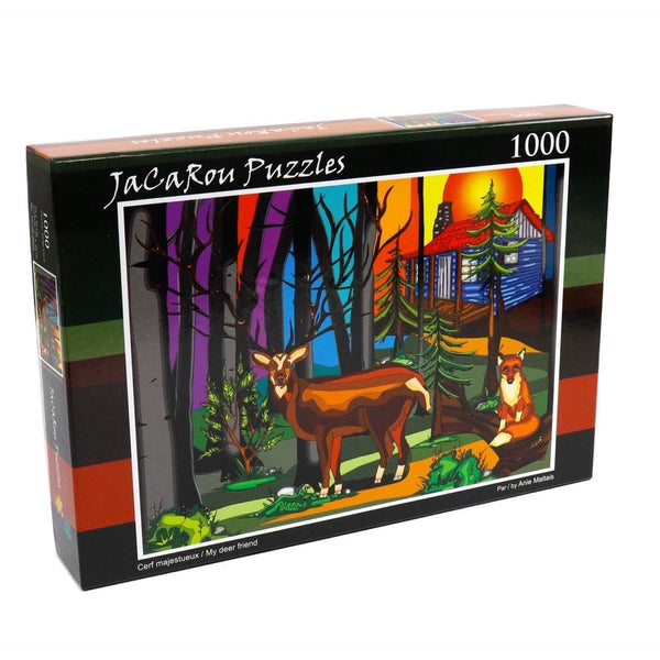 JaCaRou My Deer Friend 1000PC Jigsaw Puzzle