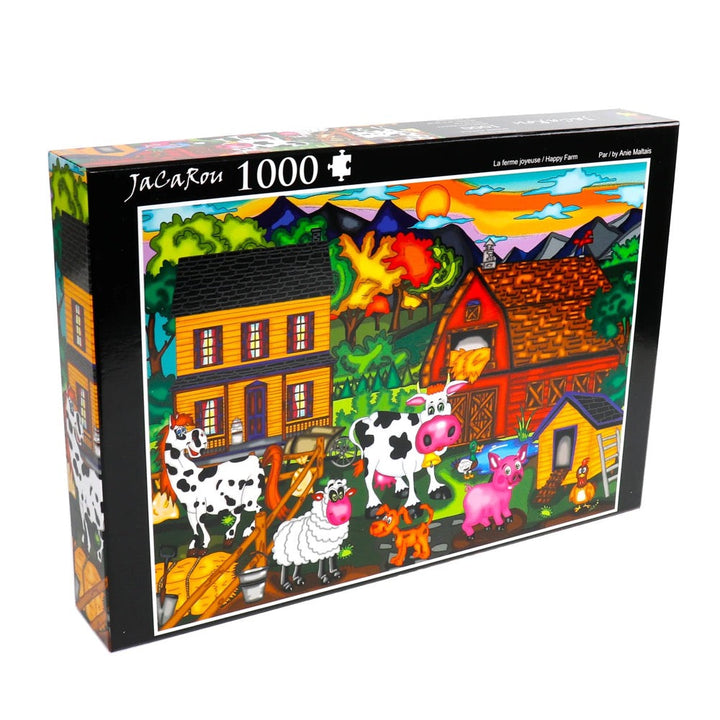 JaCaRou Happy Farm 1000PC Jigsaw Puzzle