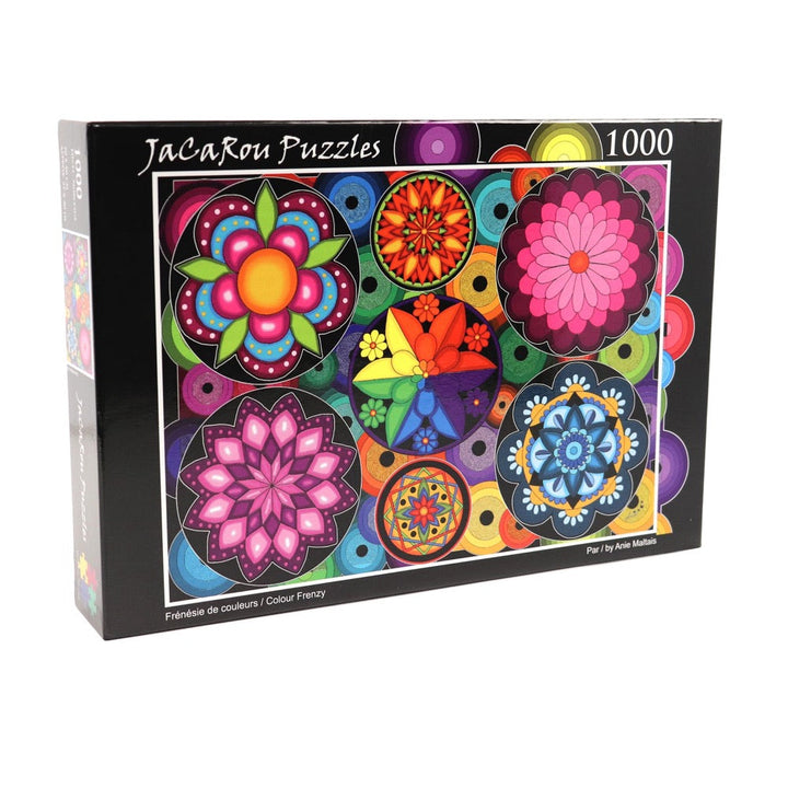 JaCaRou Colour Frenzy 1000PC Jigsaw Puzzle