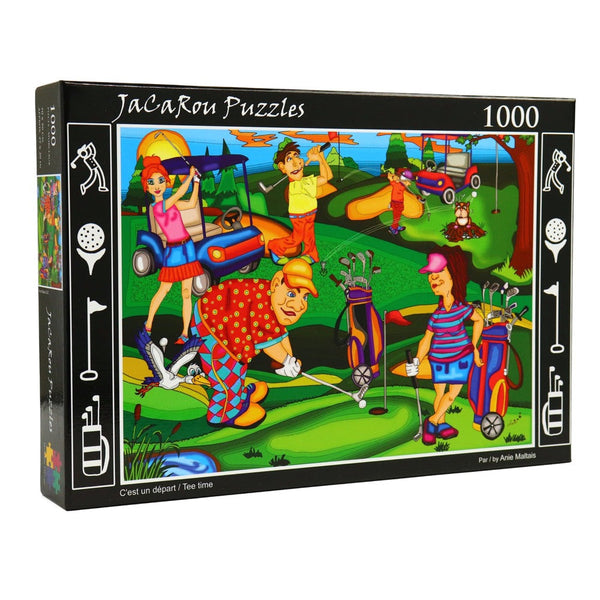 JaCaRou Tee Time 1000PC Jigsaw Puzzle