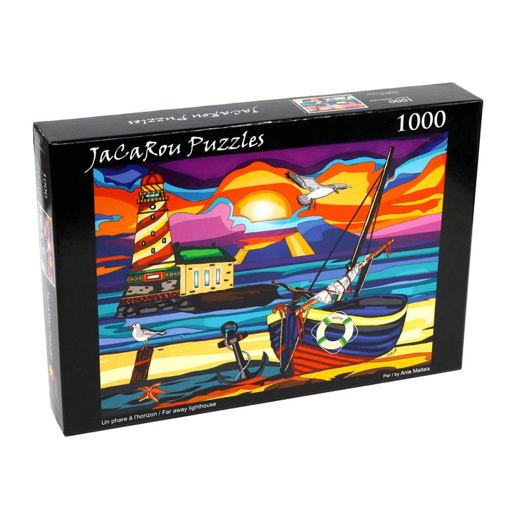 JaCaRou Far Away Lighthouse 1000PC Jigsaw Puzzle