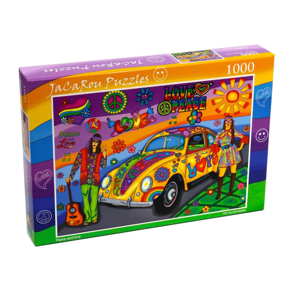 JaCaRou Peace And Love 1000PC Jigsaw Puzzle