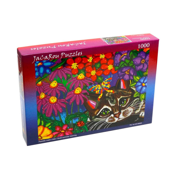 JaCaRou Quiet Summer Morning 1000PC Jigsaw Puzzle