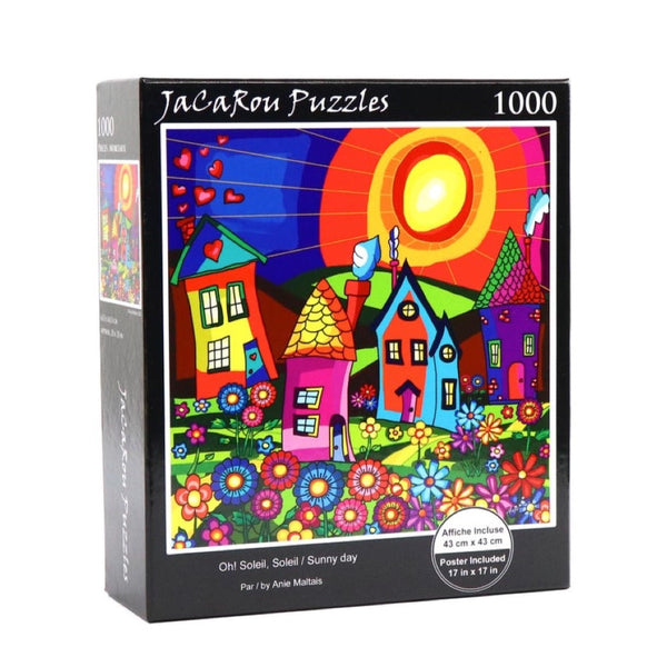 JaCaRou Sunny Day 1000PC Jigsaw Puzzle