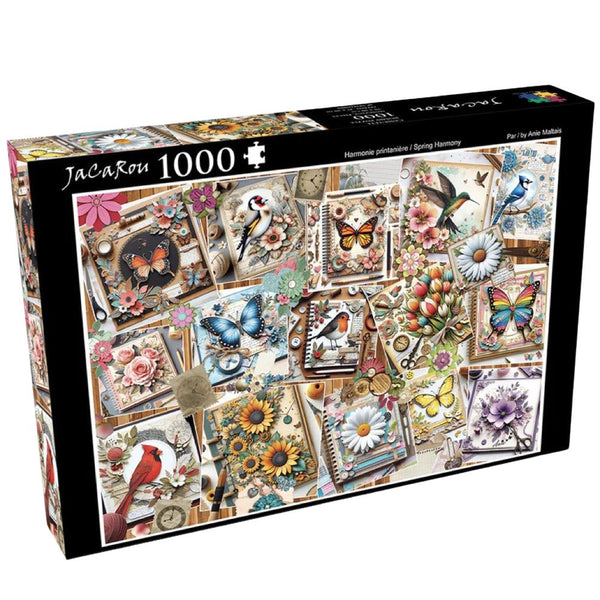 JaCaRou Spring Harmony 1000pc Jigsaw Puzzle