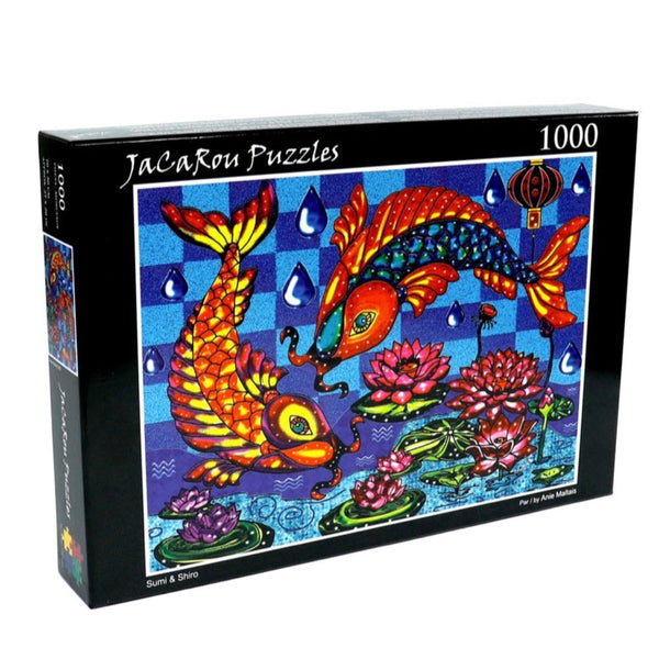 JaCaRou Sumi and Shiro 1000PC Jigsaw Puzzle