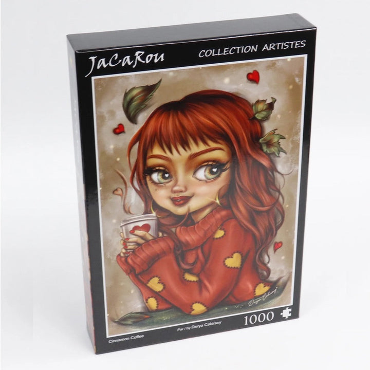 JaCaRou Cinnamon Coffee 1000PC Jigsaw Puzzle