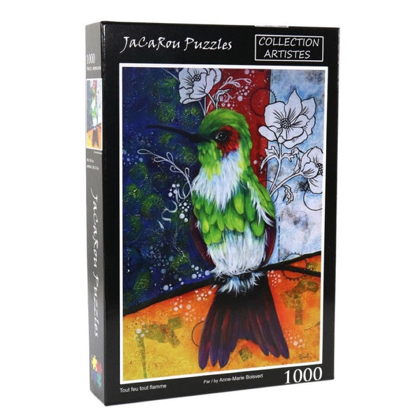 JaCaRou Tout Feu Tout Flamme 1000PC Jigsaw Puzzle