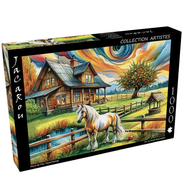 JaCaRou Rural Retreat 1000pc Jigsaw Puzzle