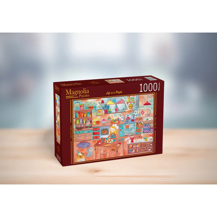 Magnolia 3901 Colorful Bakery 1000pc Jigsaw Puzzle