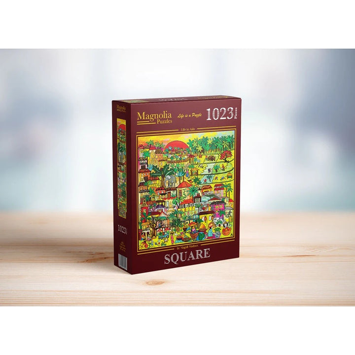 Magnolia 4105 Life in Asia 1023pc Jigsaw Puzzle