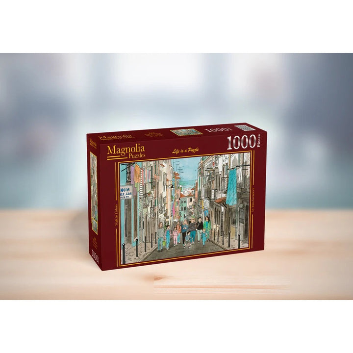 Magnolia 7006 Walk in Lisbon 1000pc Jigsaw Puzzle