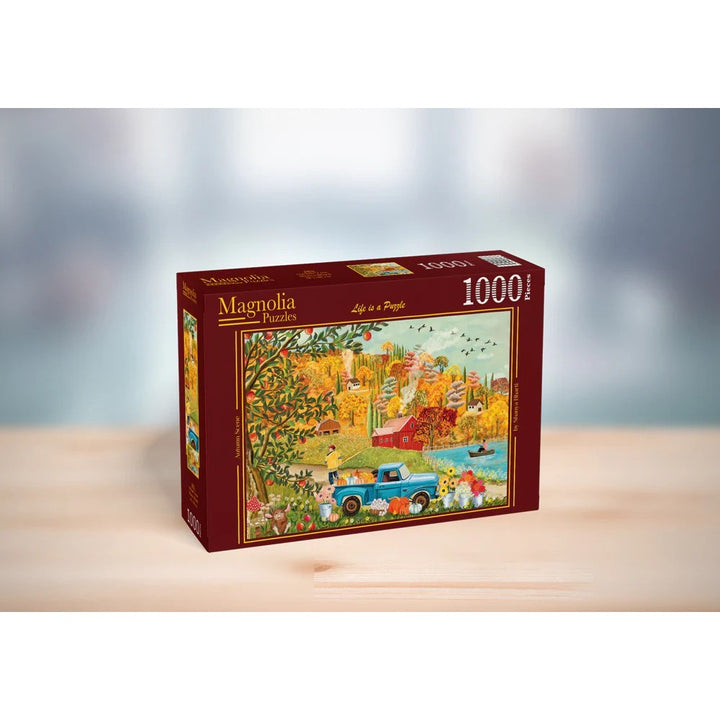 Magnolia 9102 Autumn Scene 1000pc Jigsaw Puzzle