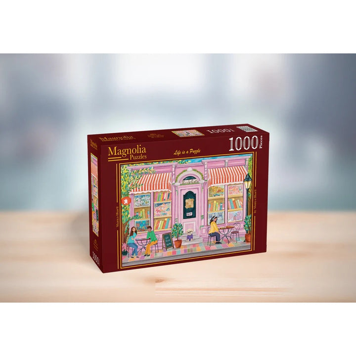 Magnolia 9103 Puzzle Cafe 1000pc Jigsaw Puzzle