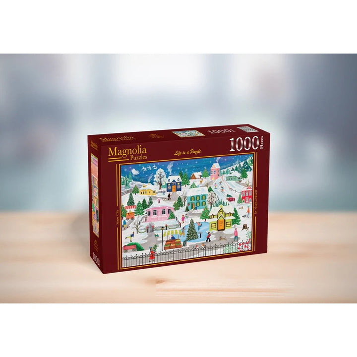 Magnolia 9104 Snow City 1000pc Jigsaw Puzzle