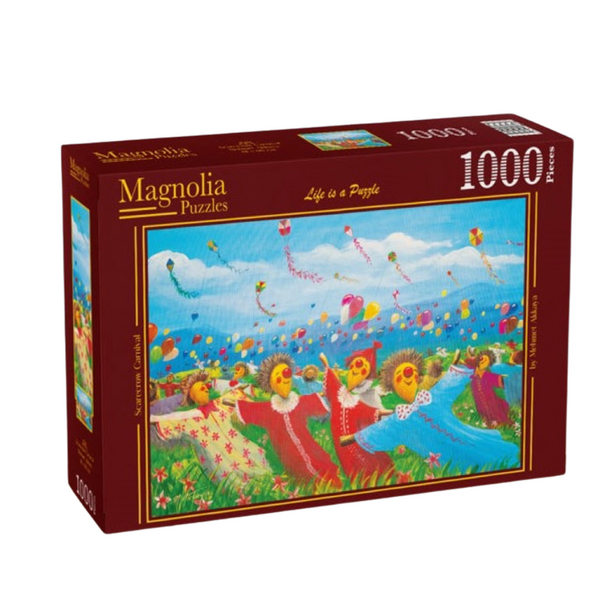 Magnolia 1081 Scarecrow Carnival 1000pc Jigsaw Puzzle