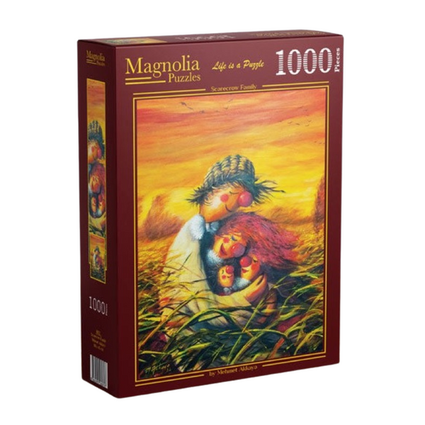 Magnolia 1082 Scarecrow Family 1000pc Jigsaw Puzzle