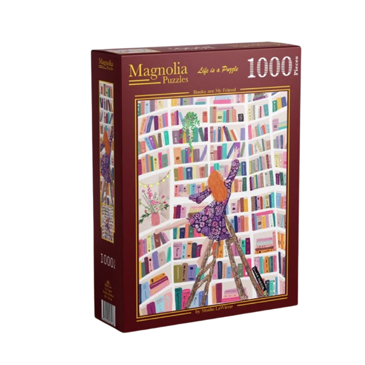 Magnolia 3101 Books are My Friend 1000pc Jigsaw Puzzle