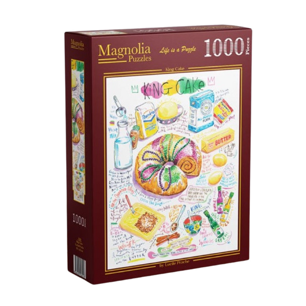 Magnolia 3310 King Cake 1000pc Jigsaw Puzzle