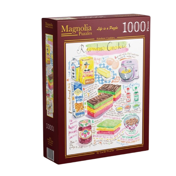 Magnolia 3313 Rainbow Cookies 1000pc Jigsaw Puzzle