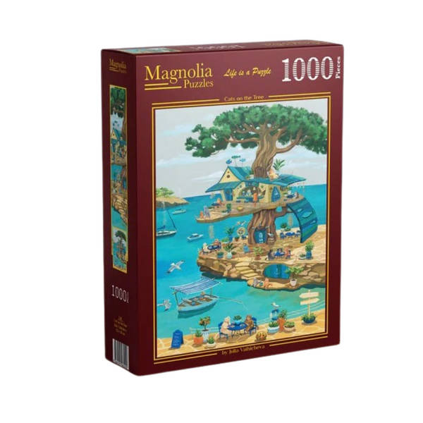 Magnolia 3451 Cats on the Tree 1000pc Jigsaw Puzzle