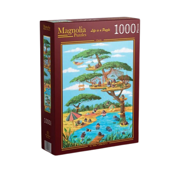 Magnolia 3452 Oasis 1000pc Jigsaw Puzzle