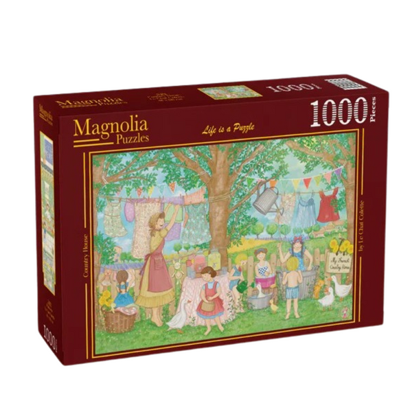 Magnolia 3481 Country House 1000pc Jigsaw Puzzle