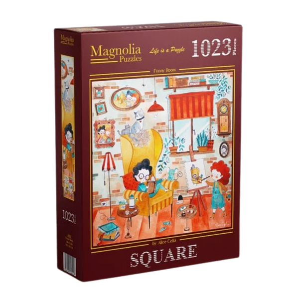 Magnolia 3903 Funny Room 1023pc Jigsaw Puzzle