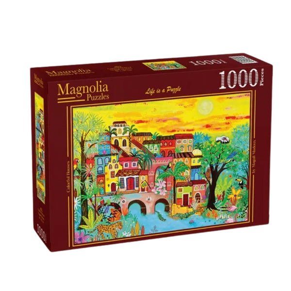 Magnolia 4103 Houses in the Forest 1000pc Jigsaw Puzzle